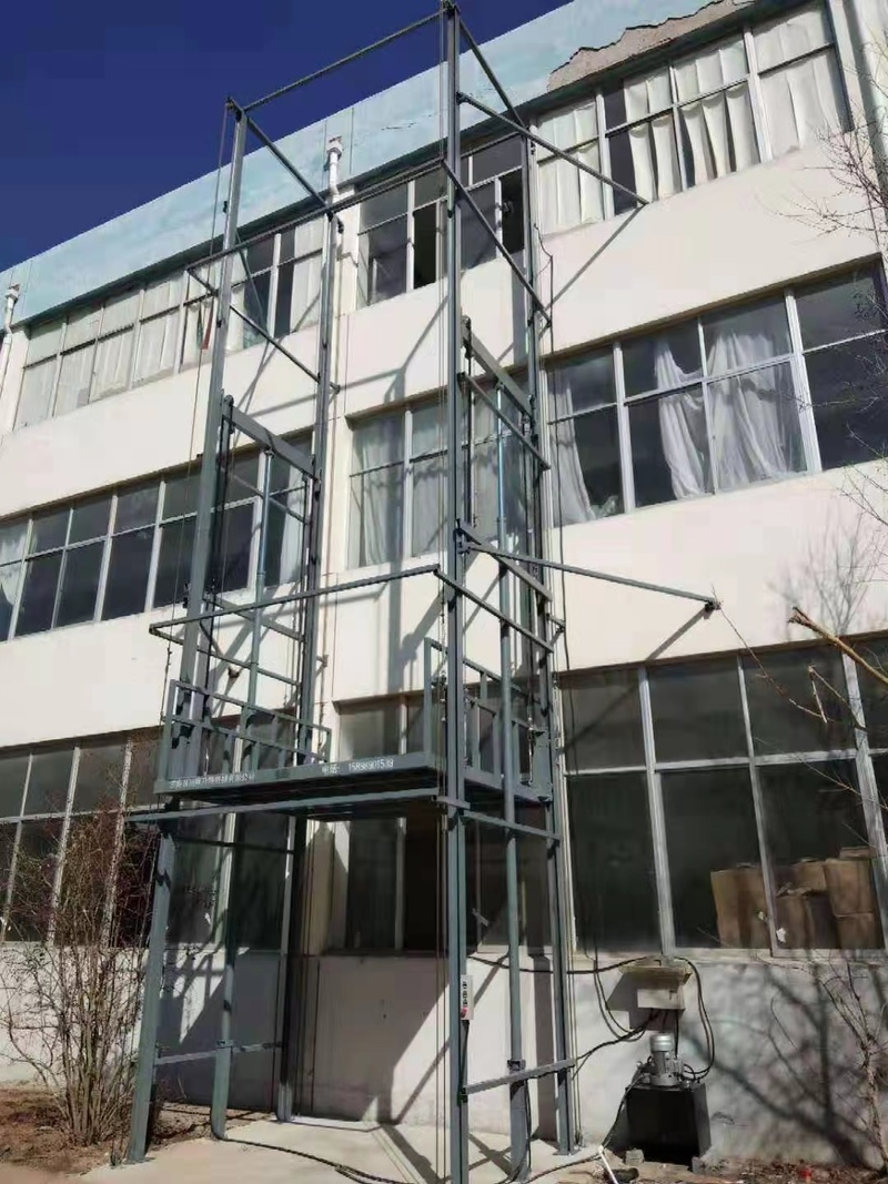 辽源室外贴墙货梯